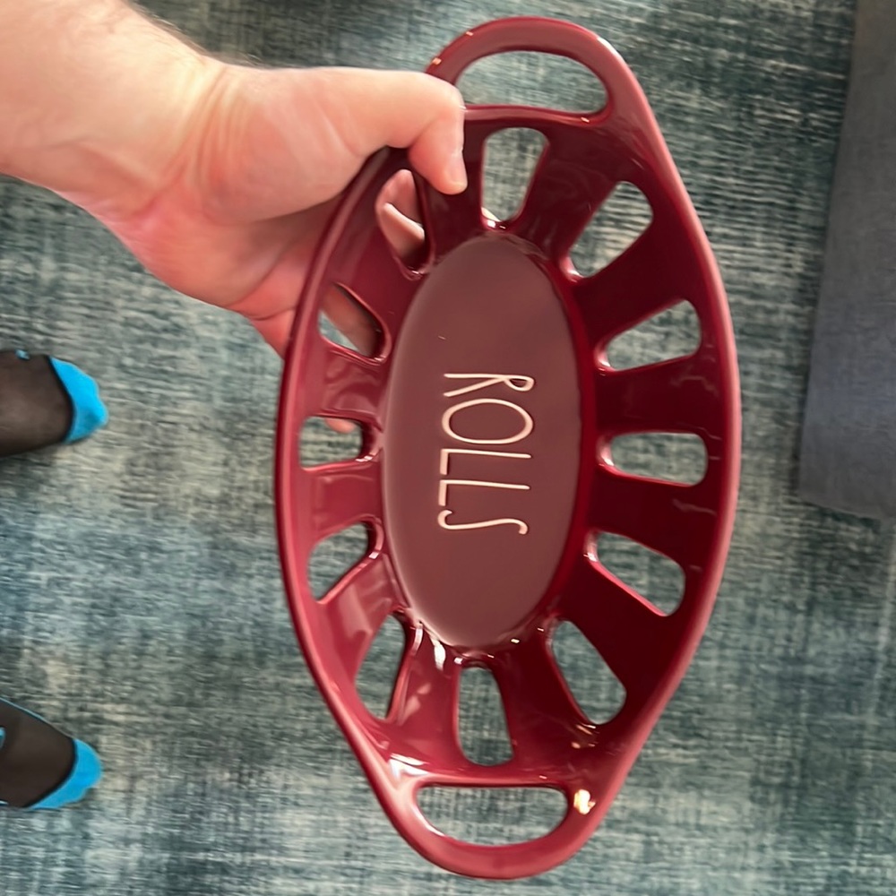 Rae Dunn Roll Basket